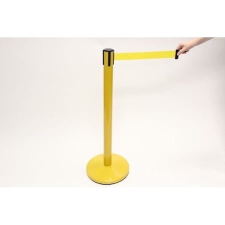 Accuform BLOCKADE RETRACTABLE BELT TAPE PRB843YL PRB843YL